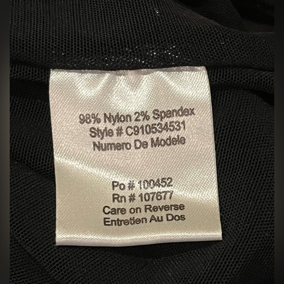 Alice + Olivia Studded Liquid Gunmetal One Shoulder Bodycon Mini Dress Black M - Picture 9 of 9